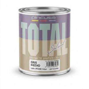 ESMALTE SINTETICO GRIS MEDIO 750ML PINCU