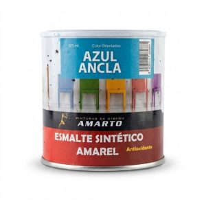 ESMALTE SINTETICO AZUL ANCLA 250ML PINCU