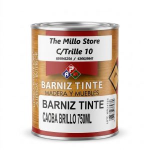 BARNIZ ACRIL.BRILLO CAOBA 750ML PINCUSA