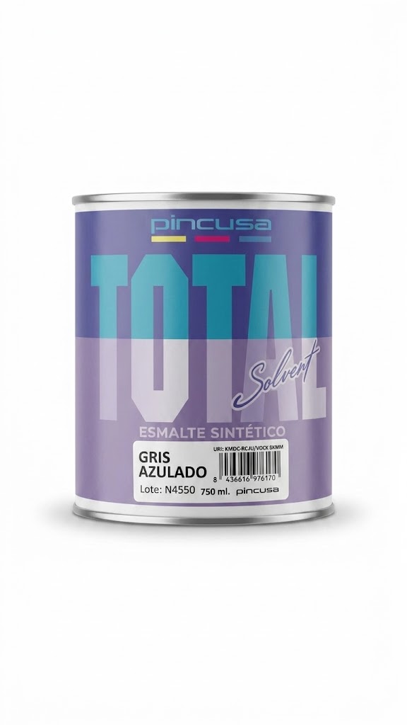 ESMALTE SINTETICO GRIS AZULADO 750ML