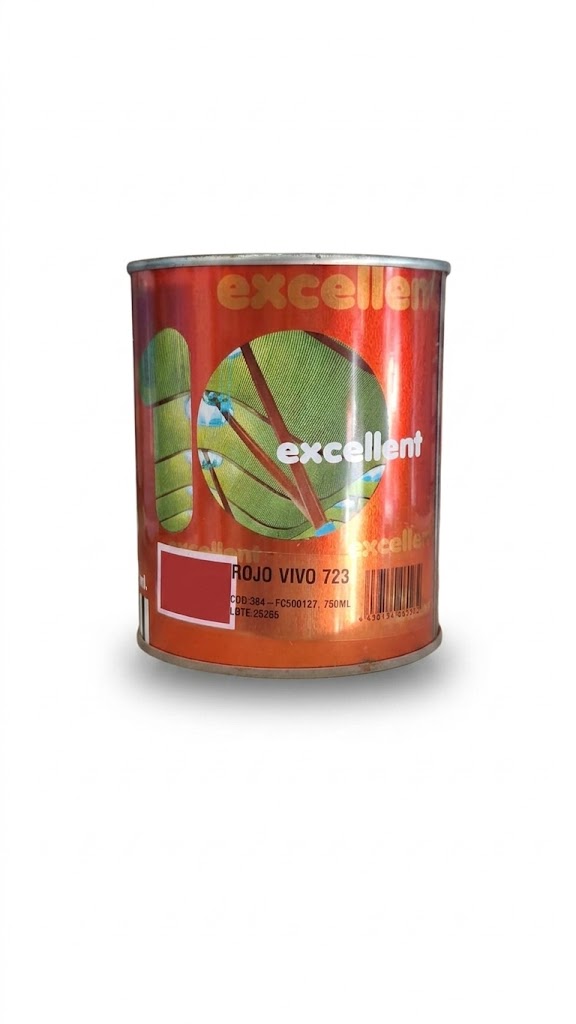 ESMALTE SINTETICO ROJO VIVO 750ML PINCUS