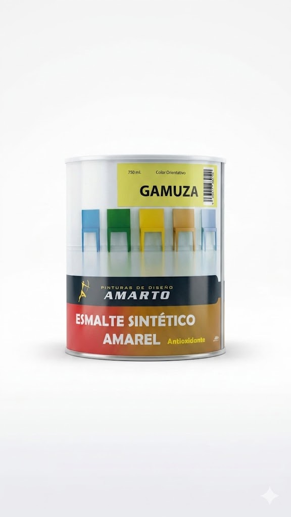 ESMALTE SINTETICO GAMUZA 750ML PINCUSA