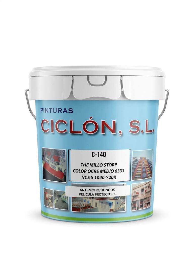 MONOCAPA C-140 OCRE MEDIO MATE 4LT - Imagen 2