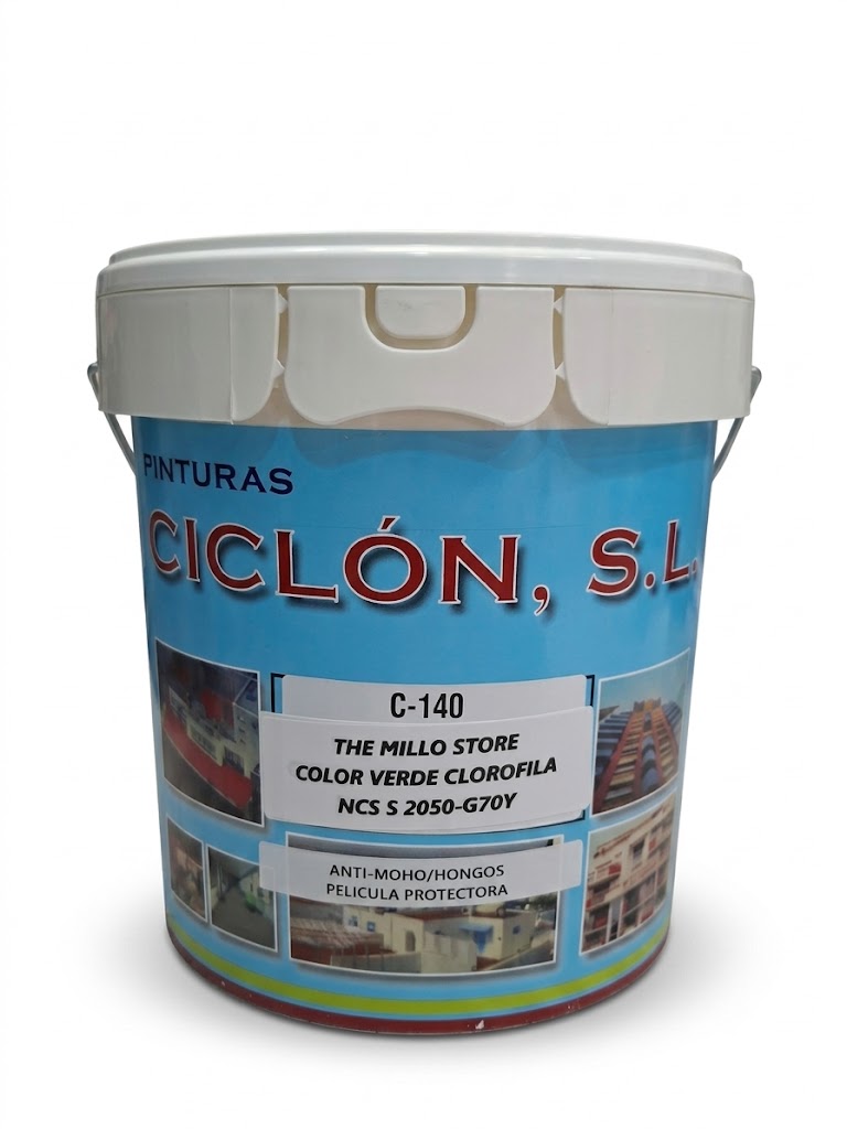 MONOCAPA C-140 VERDE CLOROFILA MATE 4LT - Imagen 2