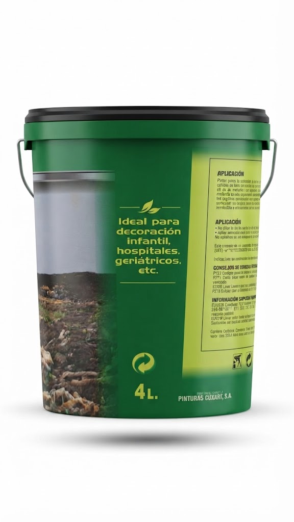 PINTURA PLASTICA MATE ECOLOGICA 14LT PIN - Imagen 2