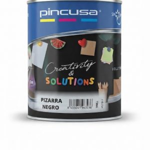 PINTURA EFECTO PIZARRA NEGRO 750ML PINCU
