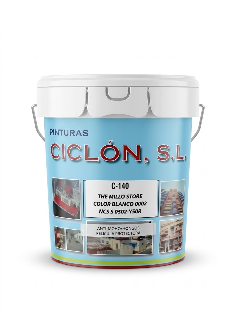 MONOCAPA C-140 0002 BLANCO MATE 14LT - Imagen 2