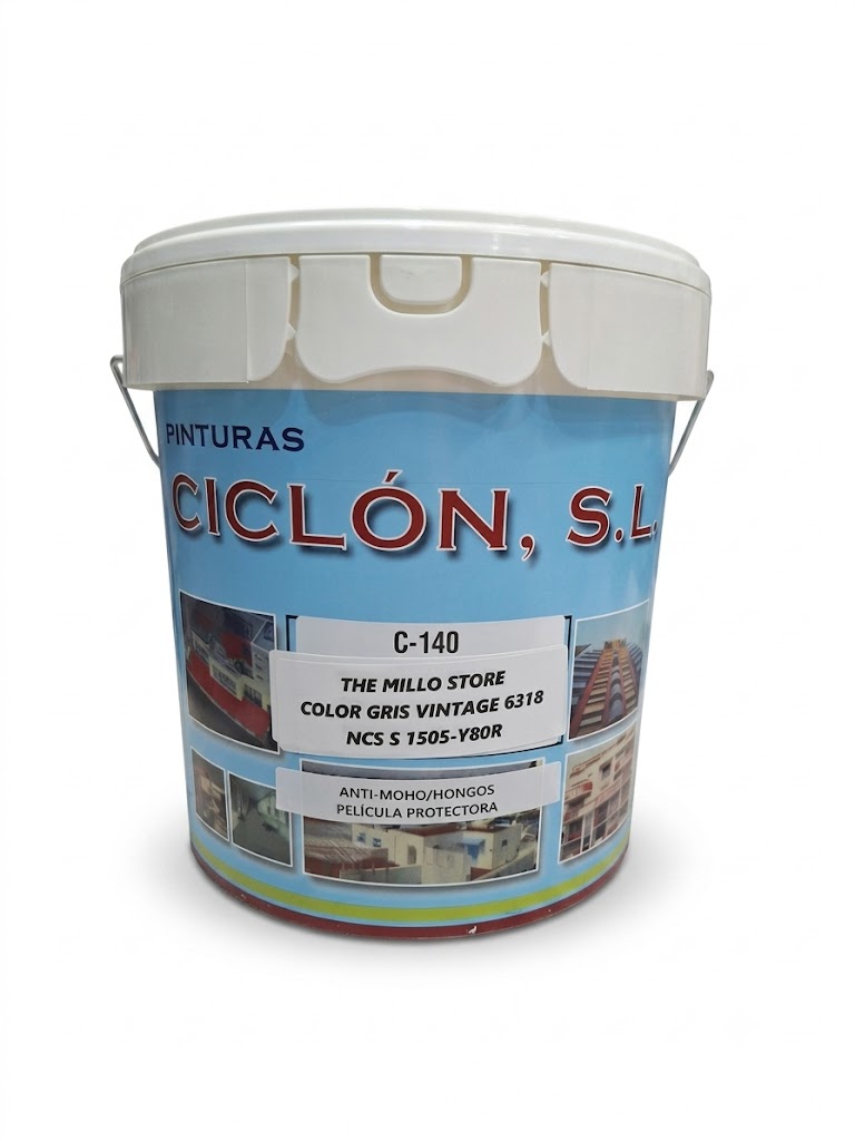 MONOCAPA C-140 GRIS VINTAGE MATE 4LT - Imagen 2
