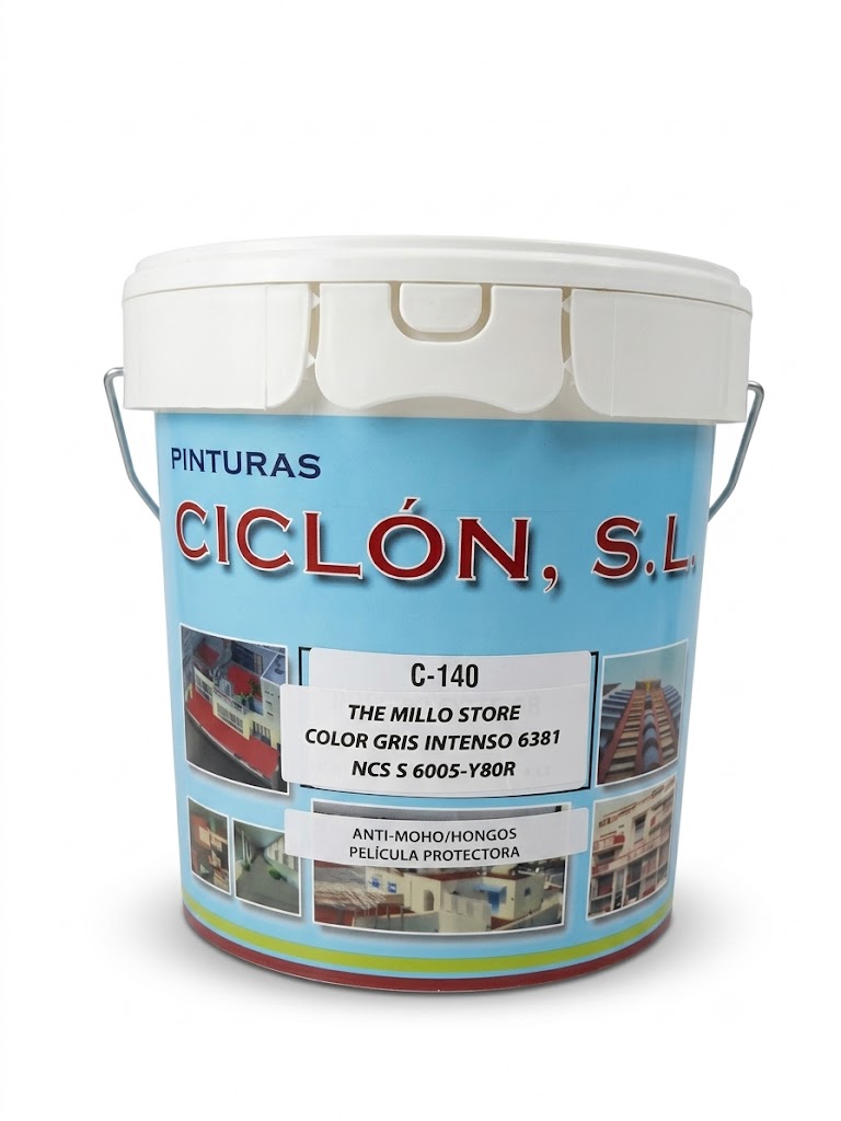 MONOCAPA C-140 GRIS INTENSO MATE 4LT - Imagen 2